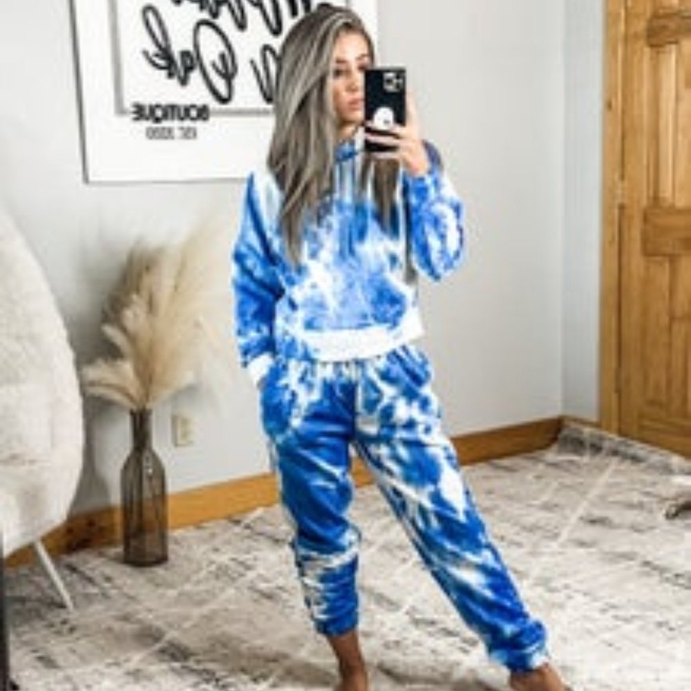 Blue Jogger Set